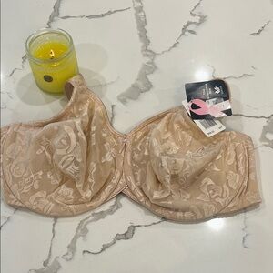 Wacoal The Awareness Bra Floral Lace SZ 36H